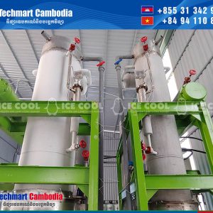 ការដំឡើងម៉ាស៊ីនទឹកកកបំពង់បរិសុទ្ធនៅ Vung Tau 12