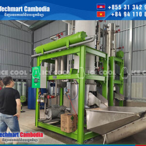 ម៉ាស៊ីនសម្រាប់ផលិតដុំទឹកកក - Ice tube Machine 3 ton