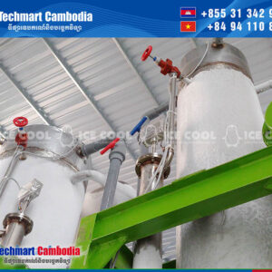 ម៉ាស៊ីនសម្រាប់ផលិតដុំទឹកកក - Ice tube Machine 7 ton