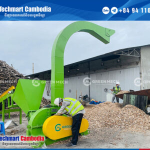 ម៉ាស៊ីនសម្រាប់ច្រូតឈើទៅជាបន្ទះឈើសម្រាប់នាំចេញ